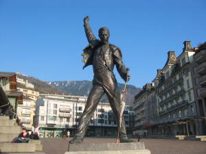 Freddie in Montreux